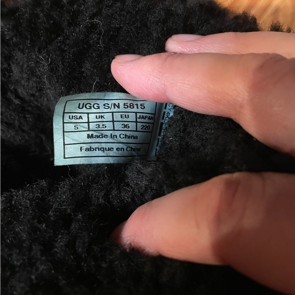 Ugg Women’s Boots Suede Snow Warm Mid Calf Fashion Classic Knee High size 5 - Picture 7 of 7